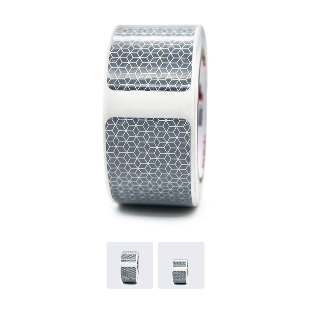 Rolle mit reflektierenden Orafol VC110 Maxi Gap Markierungen, Vorschau der Längenvarianten