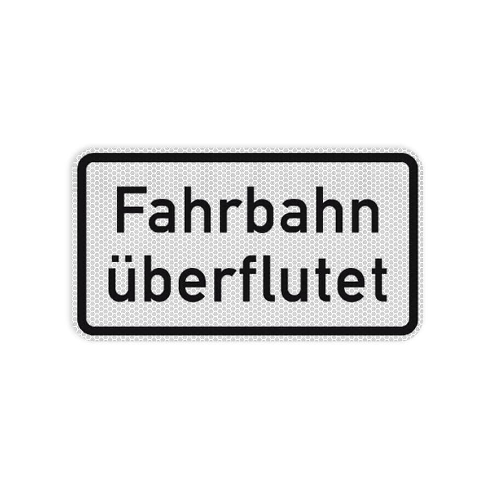 VZ 2014 Fahrbahn überflutet