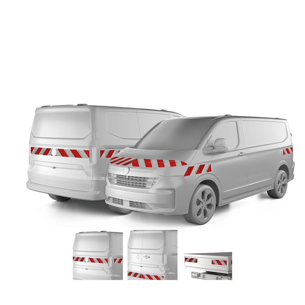 VW New Transporter ab 2025 mit Variantenvorschau zwischen Hecktür, Heckklappe und Pritschenmodell