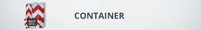 Warnmarkierungen für Container in verschiedenen Ausführungen 