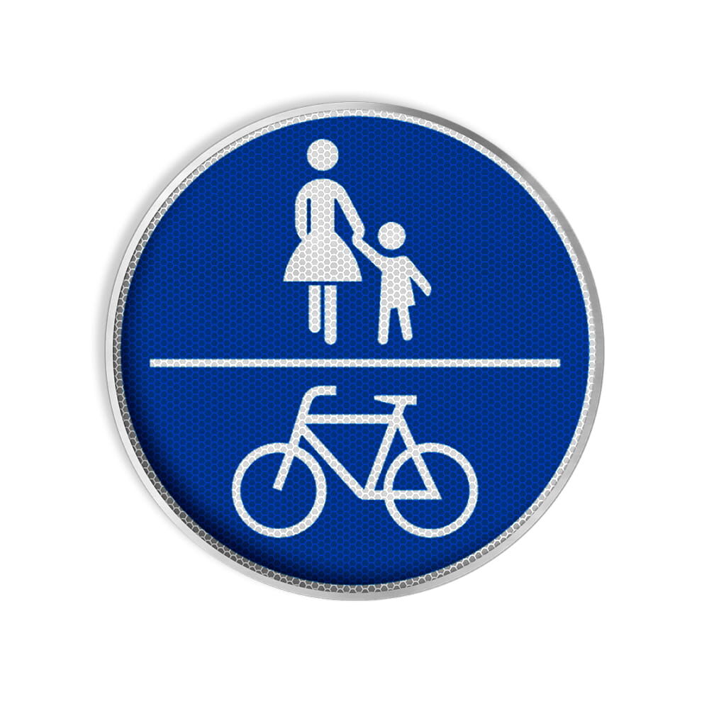 VZ 240 Gemeinsamer Geh- und Radweg VZ 240 Gemeinsamer Geh- und Radweg