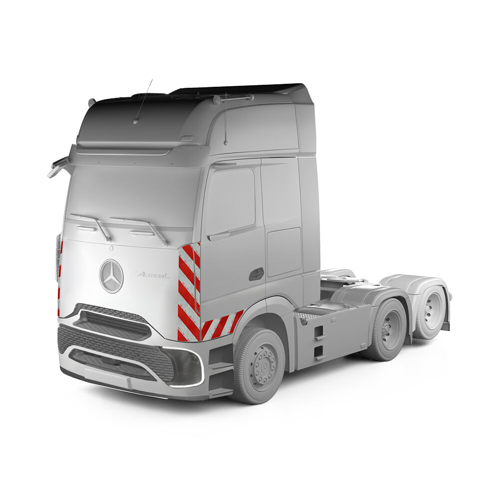 Mercedes Actros L ProCabin mit Komplettwarnmarkierungssatz, Baujahr 2024