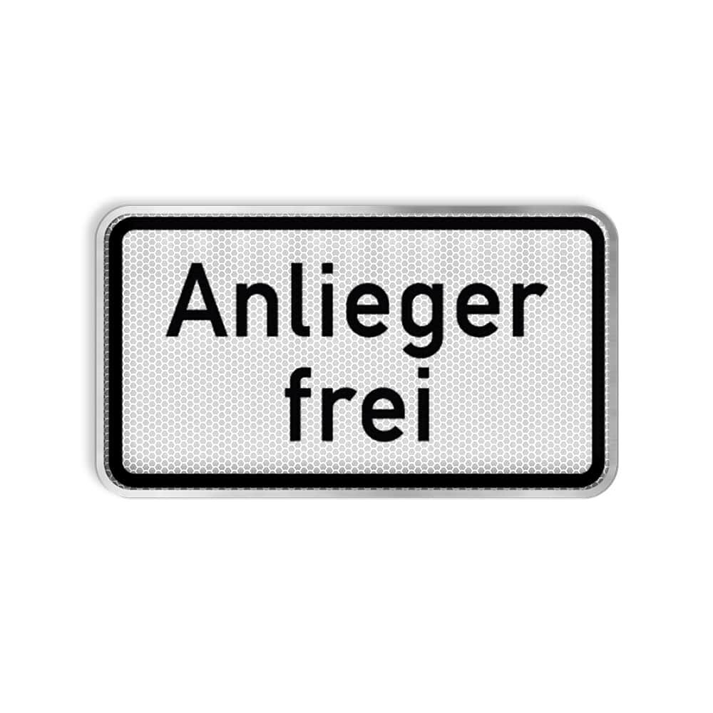 VZ 1020-30 Anlieger frei VZ 1020-30 Anlieger frei