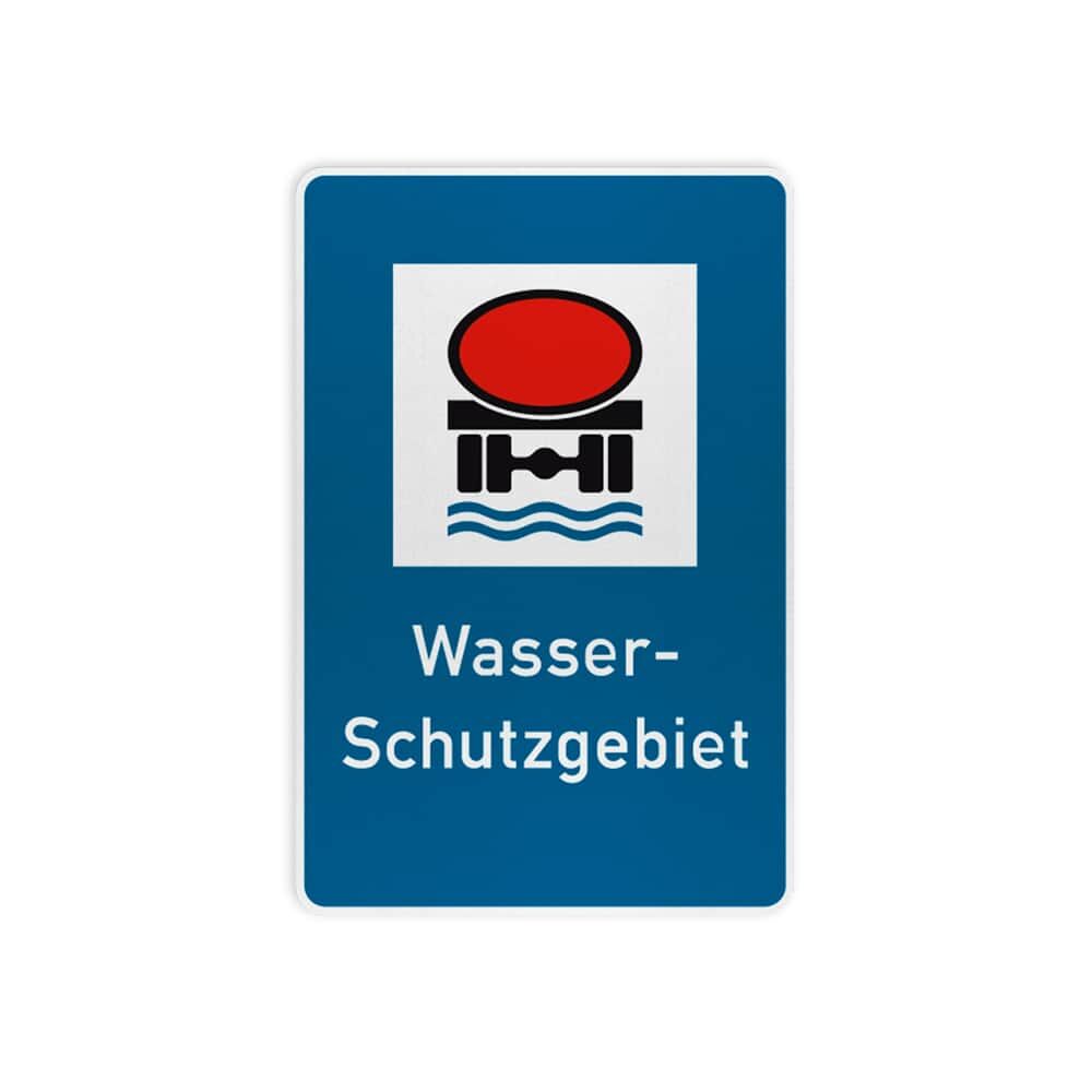 VZ 354 Wasserschutzgebiet RA 1 1260 x 840 mm 3 mm Dibond