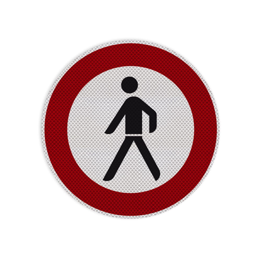 VZ 259 Verbot für Fußgänger VZ 259 Verbot für Fußgänger