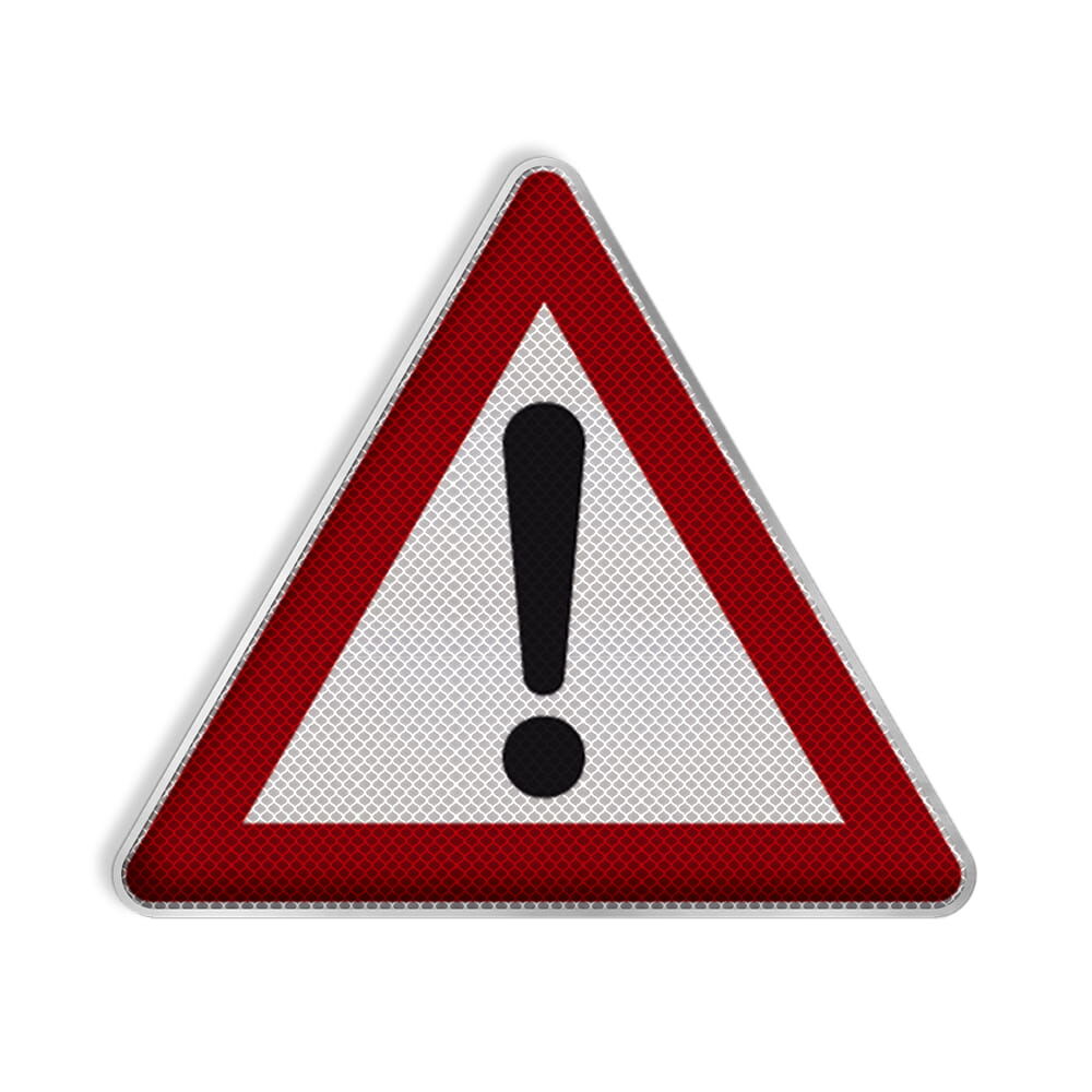 VZ 101 Gefahrstelle VZ 101 Gefahrstelle