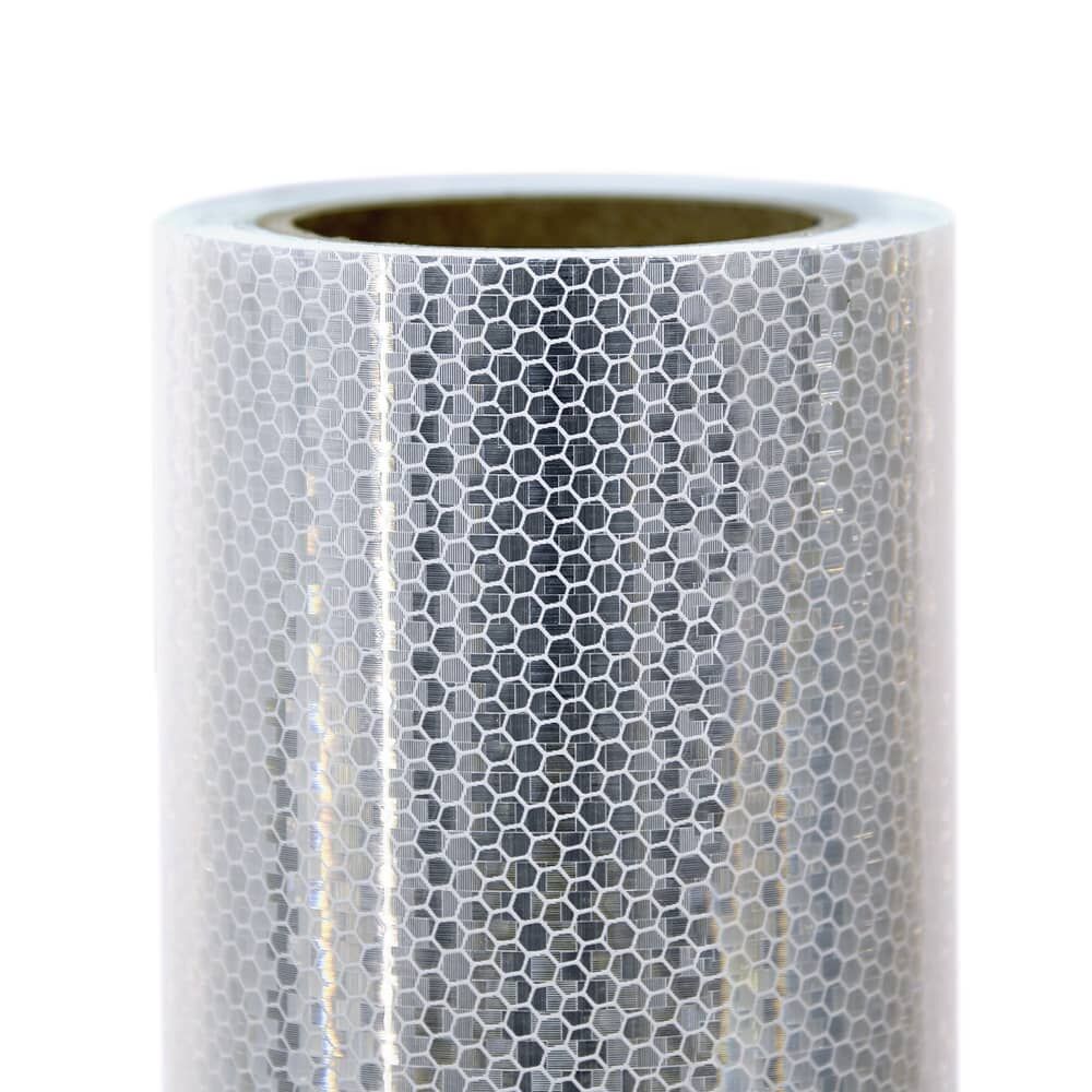 Detailansicht Rollenkern der weißen Avery T-11500 Omnicube Reflexfolie