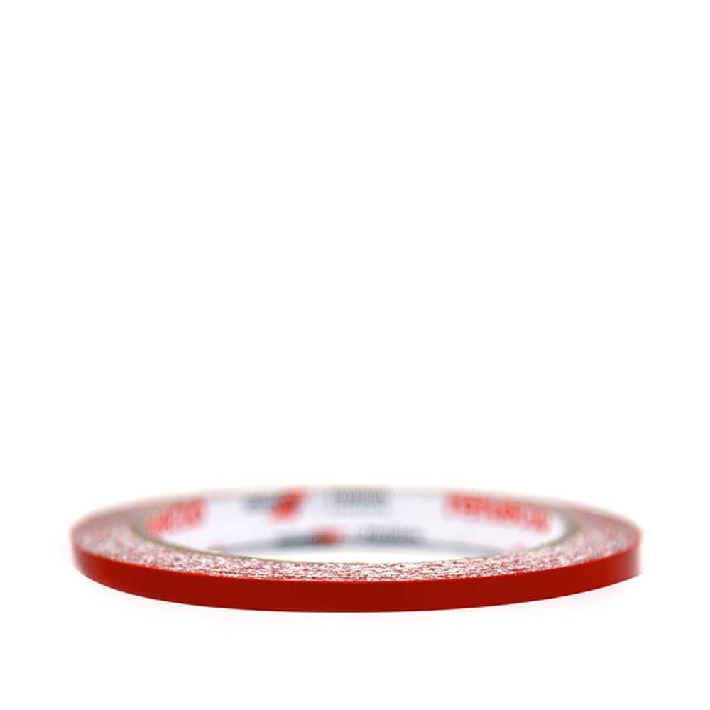 Orafol ORALITE Reflexband 5600E rot, 5 mm Rolle, Frontansicht