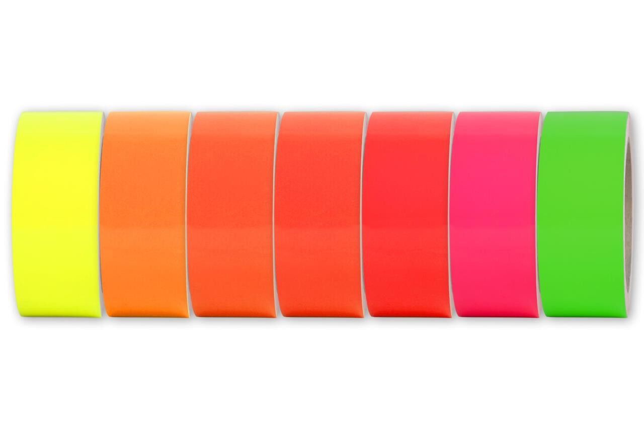 Fluorband Orafol ORACAL 7510 gelb in 6 Breiten, und verschiedenen Farben