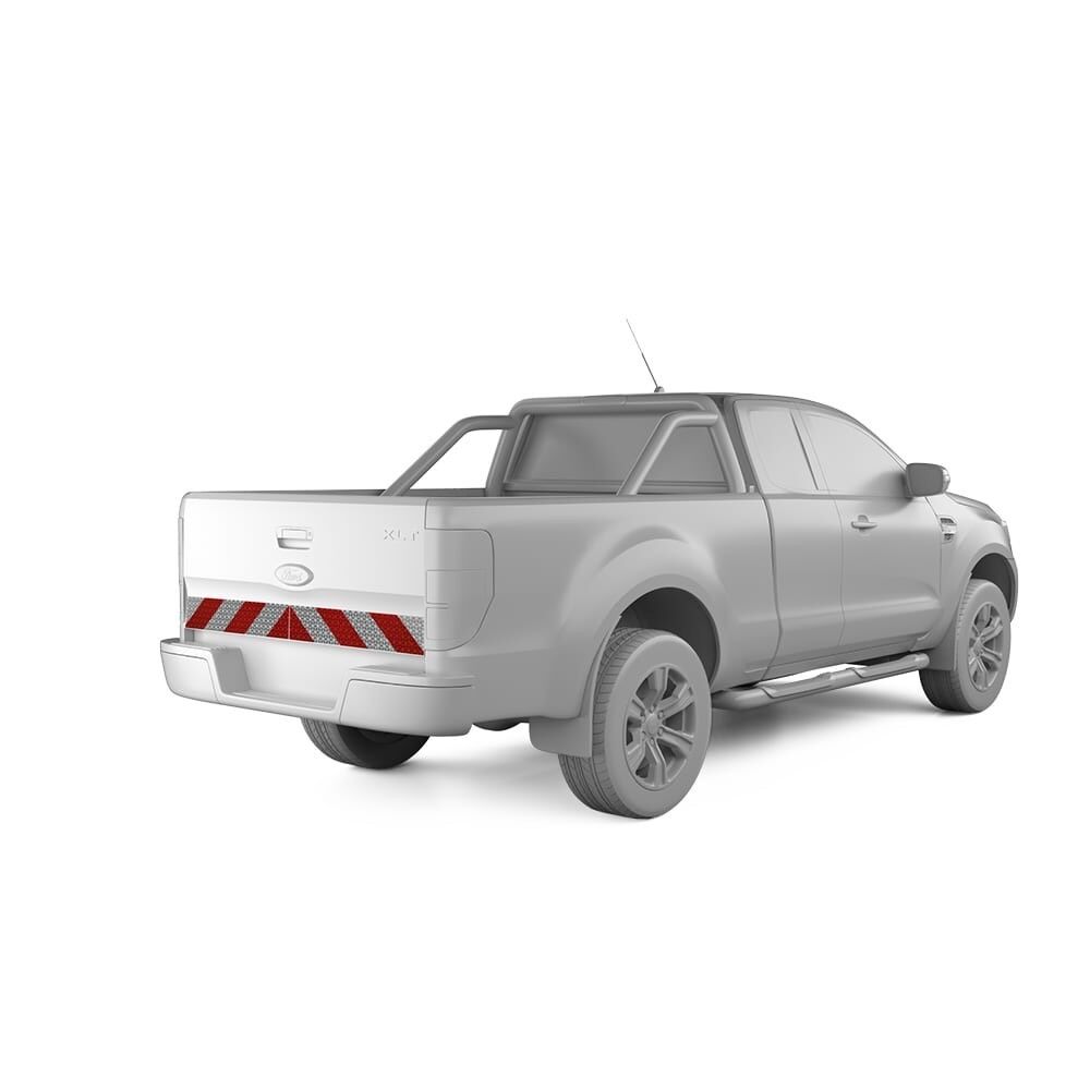 Ford Ranger Wildtrak mit Heckwarnmarkierung, Baujahr 2019
