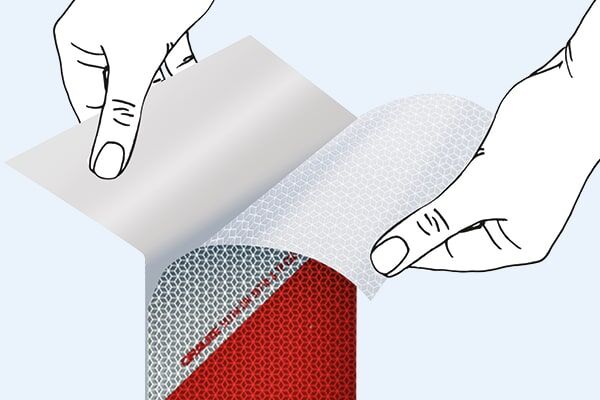 Verklebeillustration Schritt 2