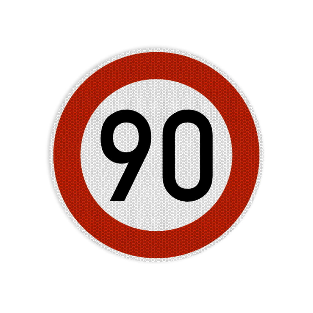 VZ 274-90 Zulässige Höchstgeschwindigkeit 90 km/h