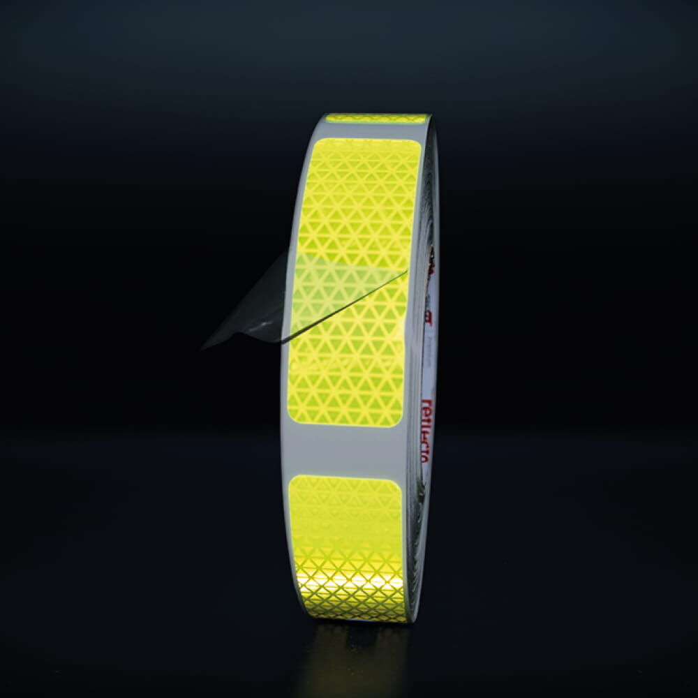 Orafol VC612 Gaps Rolle mit 25 m Länge, Darstellung der Reflexion