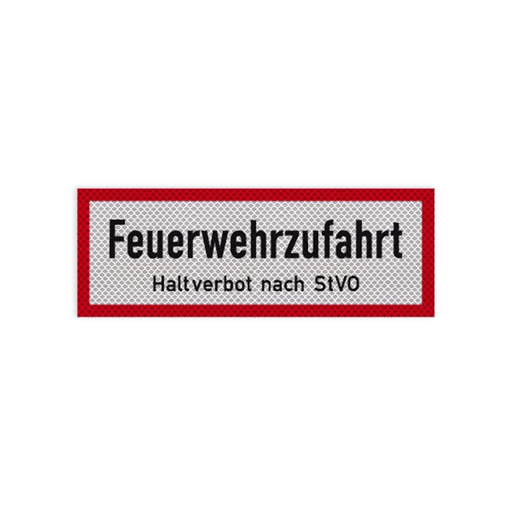 Hinweisschild Feuerwehrzufahrt Haltverbot nach StVO