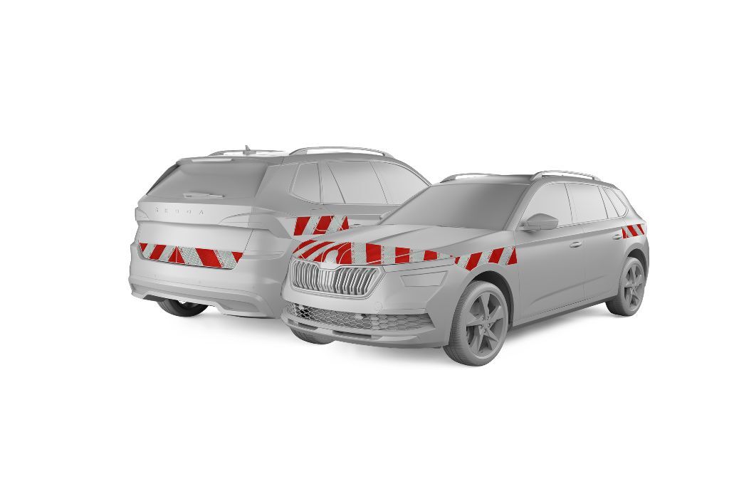 Skoda Kamiq Warnmarkierung ab 01-2024