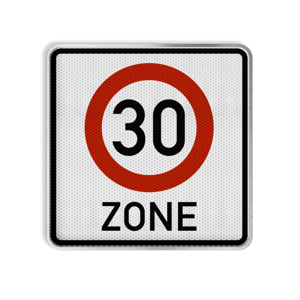 VZ 274.1 Beginn einer Tempo 30-Zone VZ 274.1 Beginn einer Tempo 30-Zone