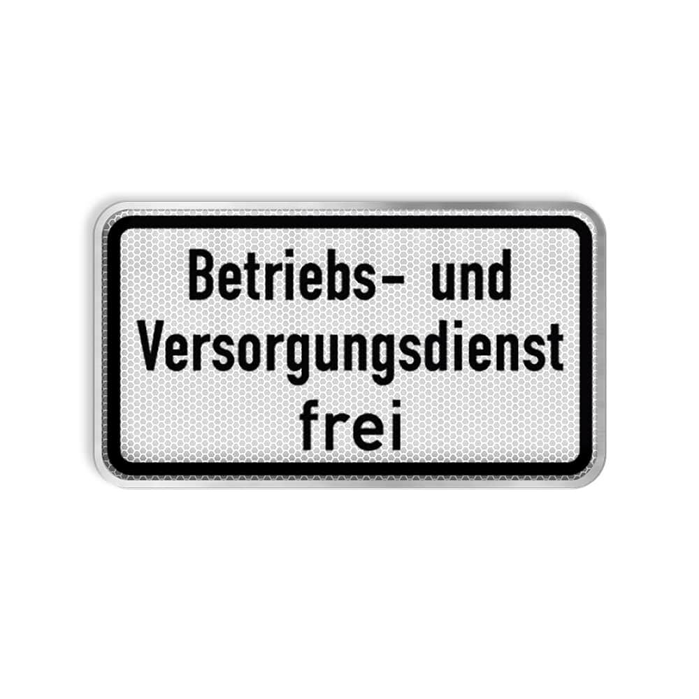 VZ 1026-39 Betriebs- und Versorgungsdienst frei VZ 1026-39 Betriebs- und Versorgungsdienst frei
