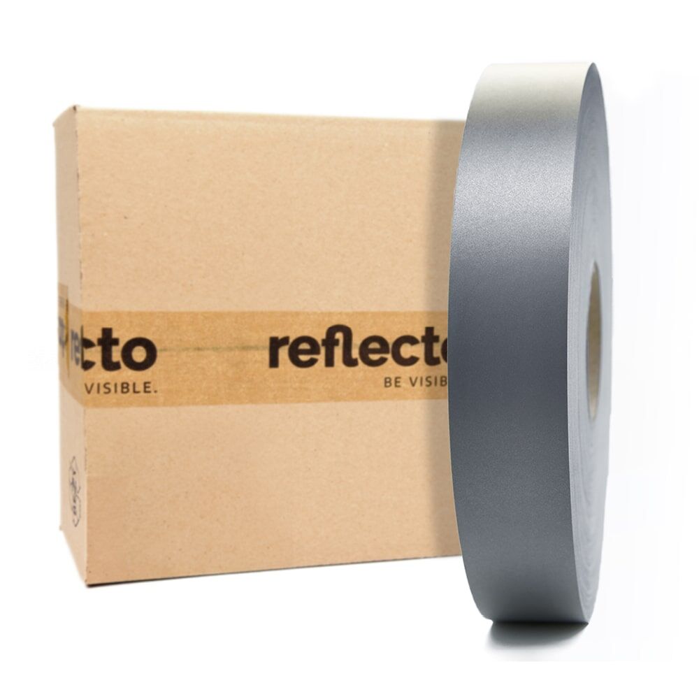 2100 m Rolle 3M Scotchlite 8925 , silber, vor reflecto-Kartonverpackung. Rollenbreite 50,8 mm