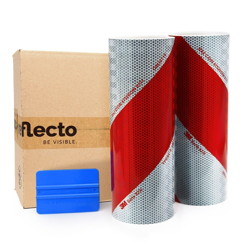 Anwendungspaket 282 mm: 2 breite 3M 823i Rollen, Karton, blauer Rakel