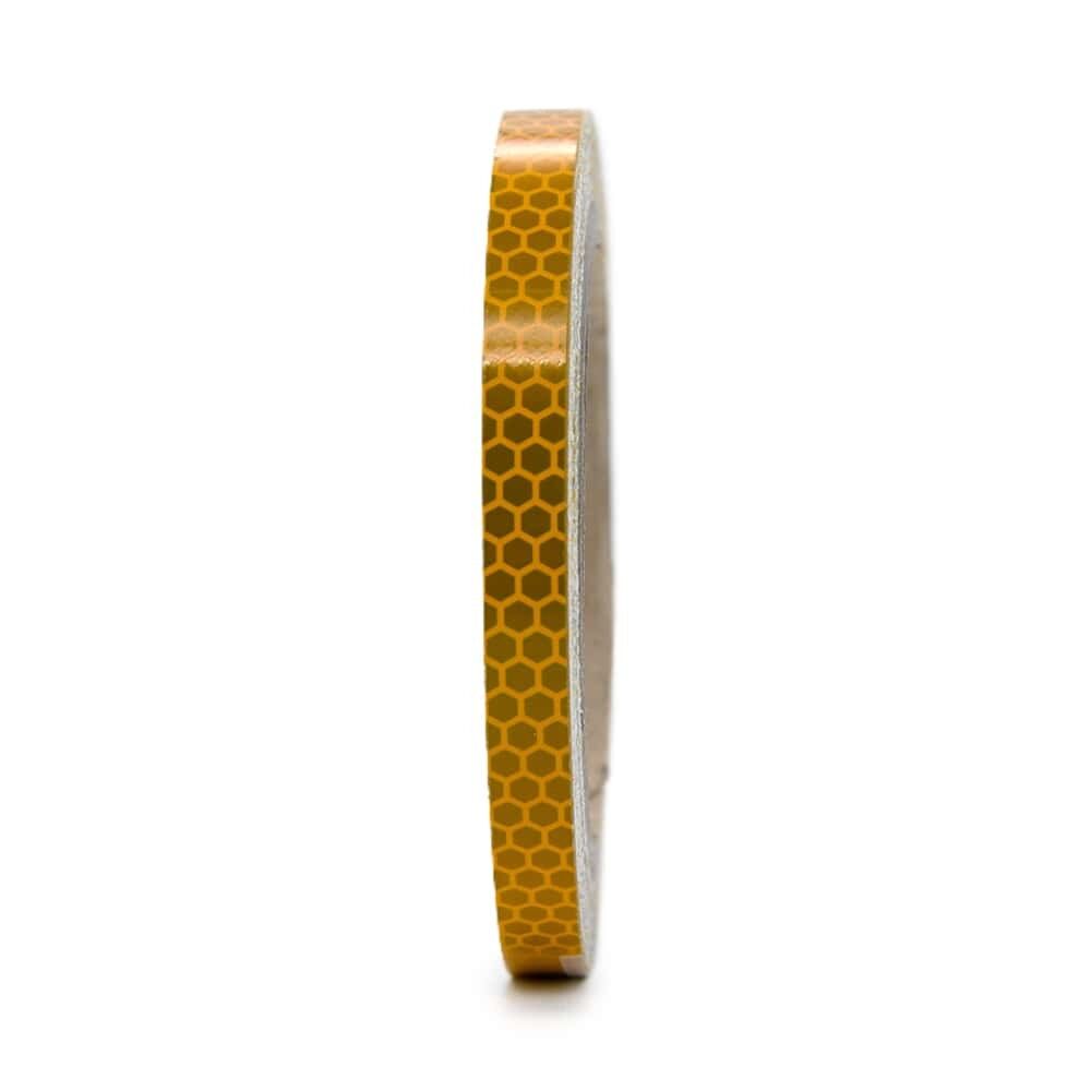 3M Reflexband 823i gelb, 10 mm Rolle, Frontansicht