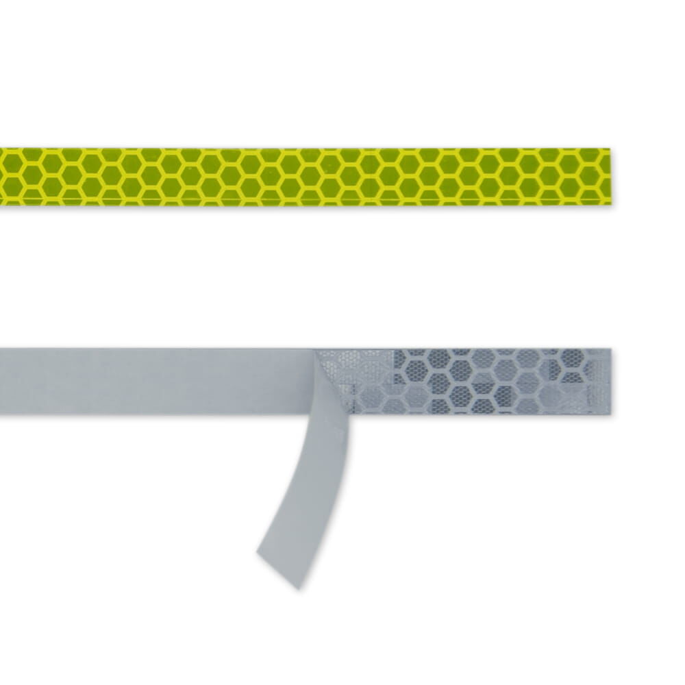 Avery Reflexband V-8000, 10 mm Streifen der Vorder- und Rückseite