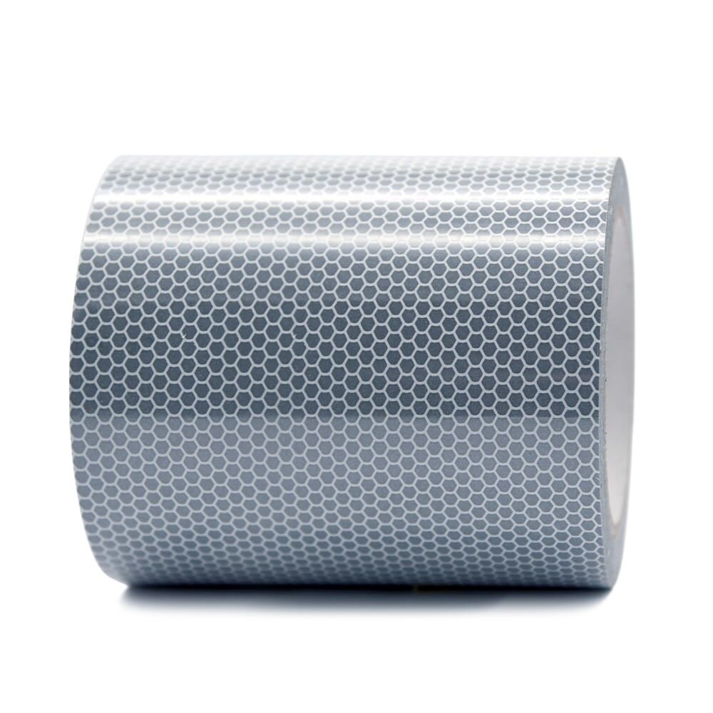 Reflektorbänder Schienenverkehr weiß 125 mm