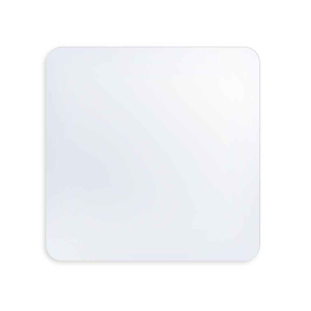 Rückseite des weißen Aufbewahrungsträgers für Schulbusschilder