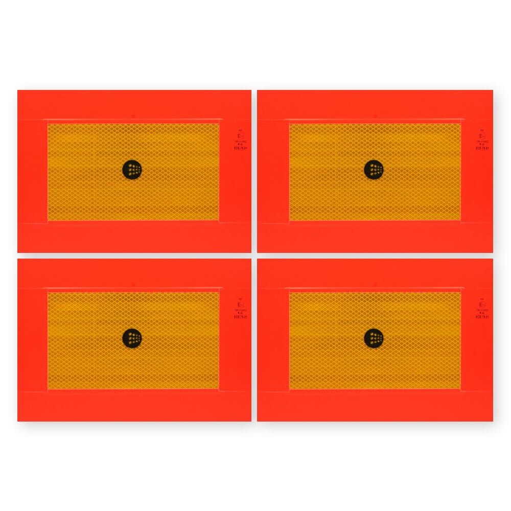 Reflexallen Heckwarntafel