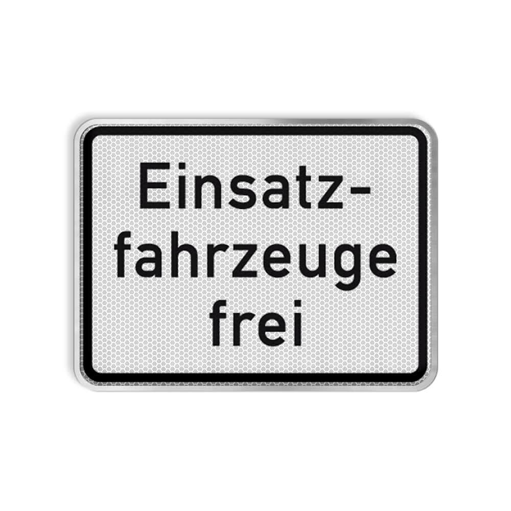 VZ 1026-33 Einsatzfahrzeuge frei VZ 1026-33 Einsatzfahrzeuge frei