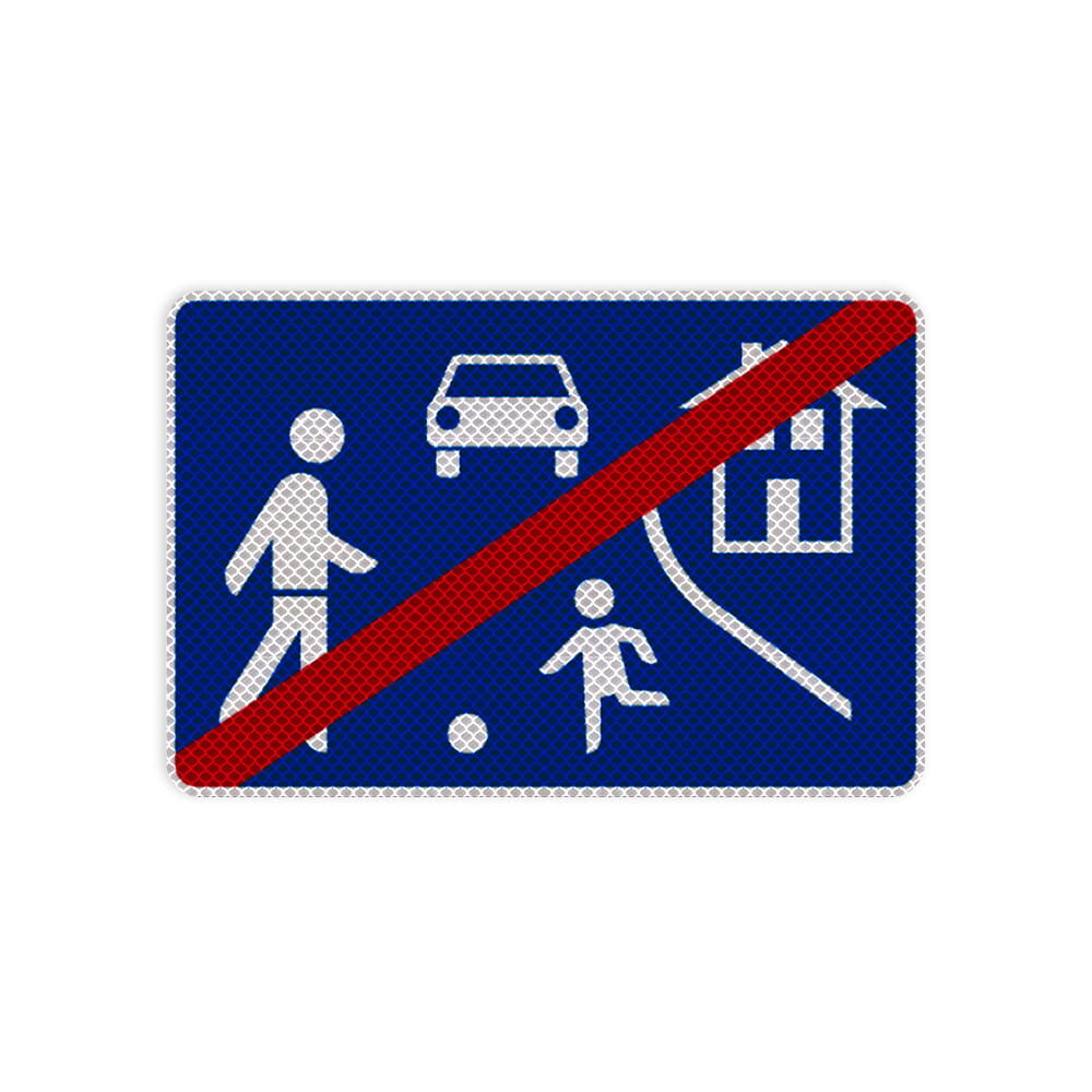 VZ 325.2 Ende eines verkehrsberuhigten Bereichs VZ 325.2 Ende eines verkehrsberuhigten Bereichs