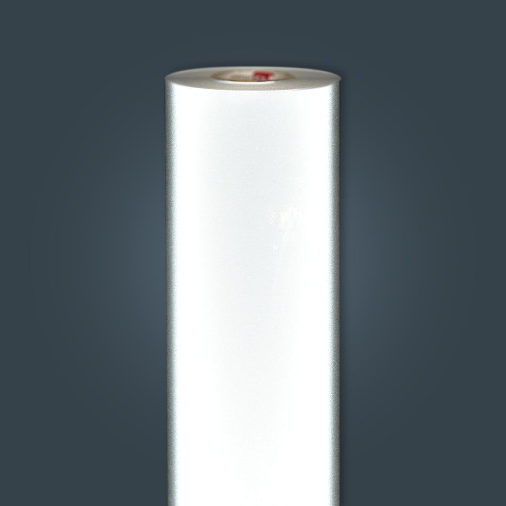 ORALITE Super Lens 3000 Foli­en­rolle silber, stark reflektierend in Dunkelheit