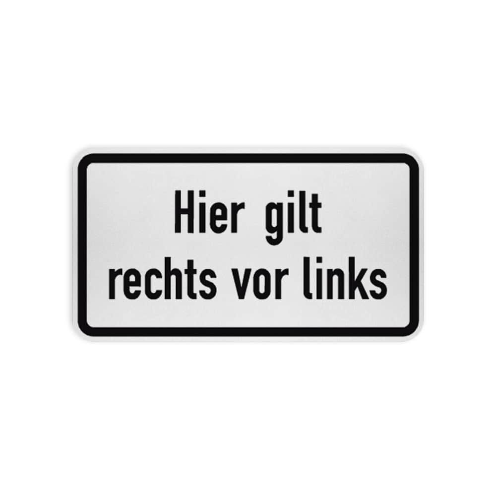 VZ 2804 Hier gilt rechts vor links