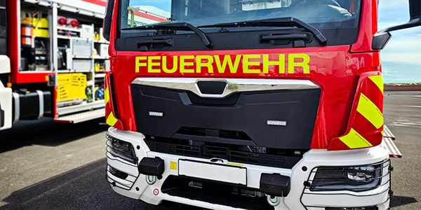 Schriftzüge für Feuerwehrfahrzeuge