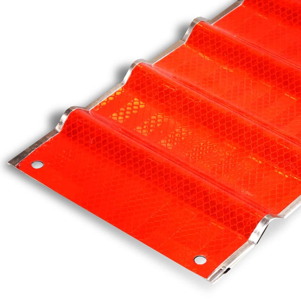 3M Reflex-Profil Leitplanken-Reflektor-15,24 cm / rot