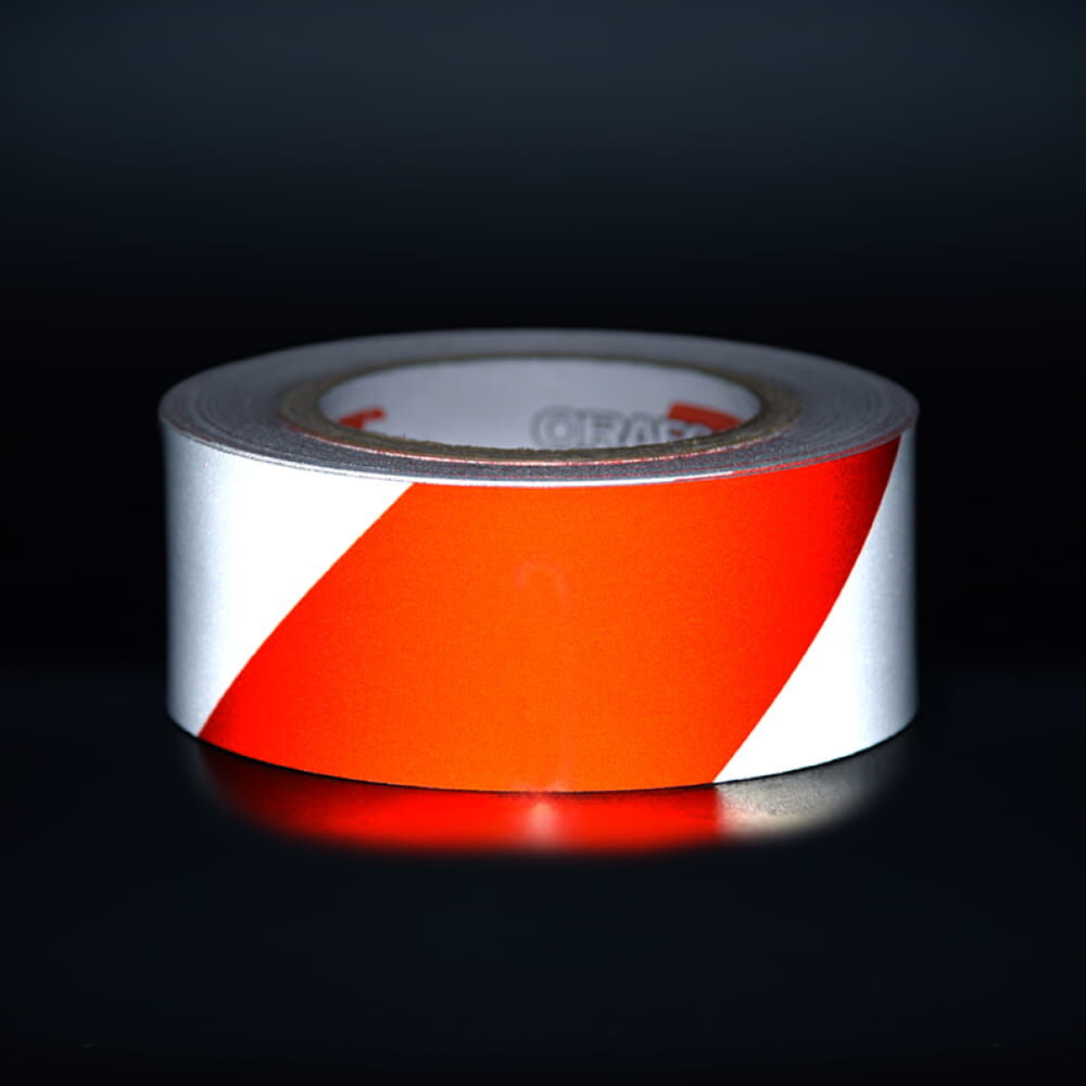 ORALITE 5431 Warnmarkierungsrolle 50 mm rechtsweisend mit Reflexwirkung