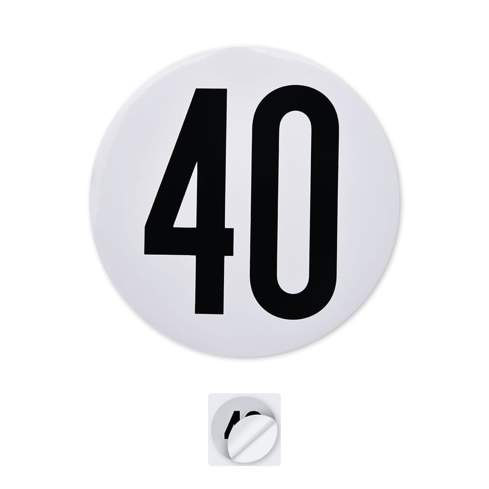 Geschwindigkeitsschild Frankreich