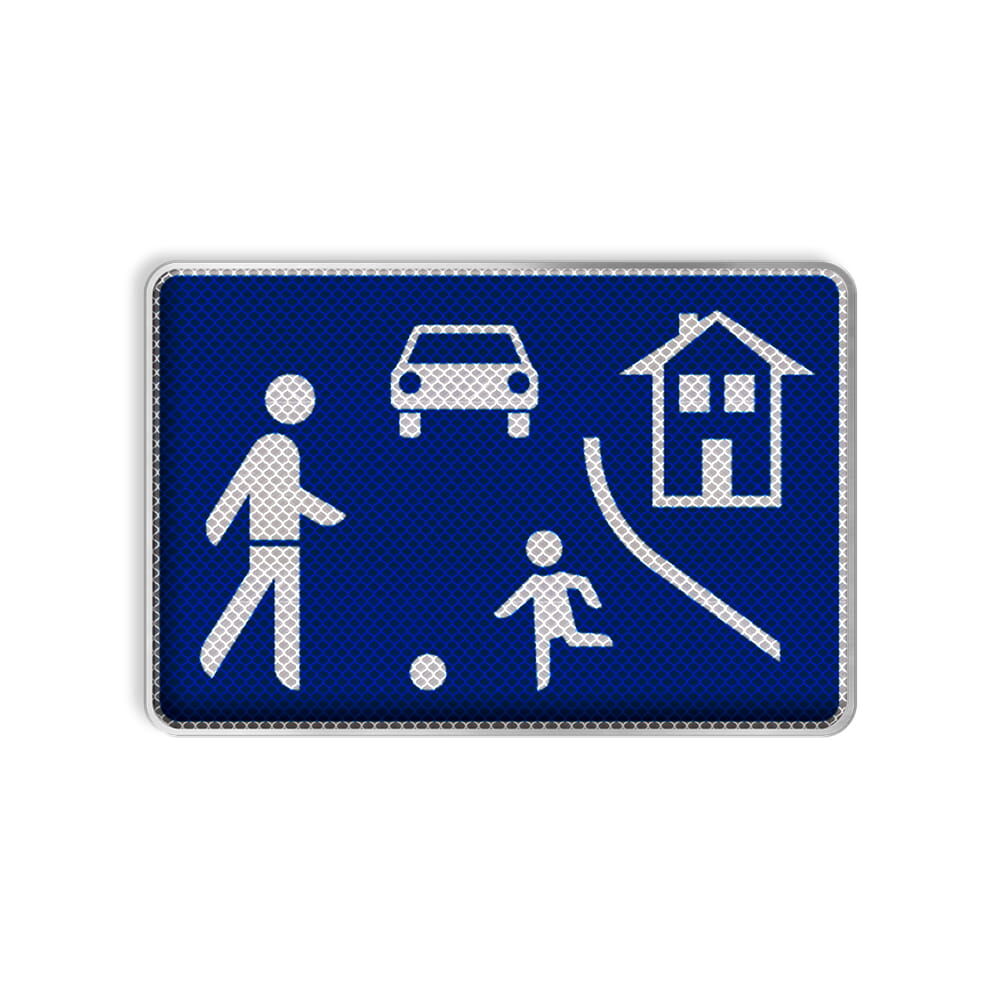 VZ 325.1 Beginn eines verkehrsberuhigten Bereichs VZ 325.1 Beginn eines verkehrsberuhigten Bereichs