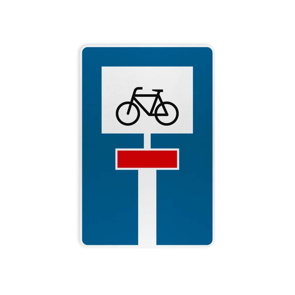 VZ 357-52 Für Radverkehr durchlässige Sackgasse VZ 357-52 Für Radverkehr durchlässige Sackgasse