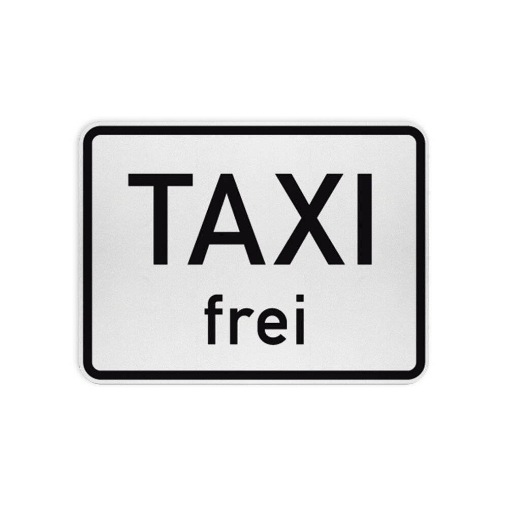 VZ 1026-30 Taxi frei VZ 1026-30 Taxi frei