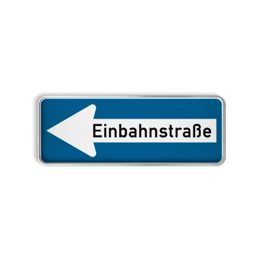 VZ 220-10 Einbahnstraße linksweisend