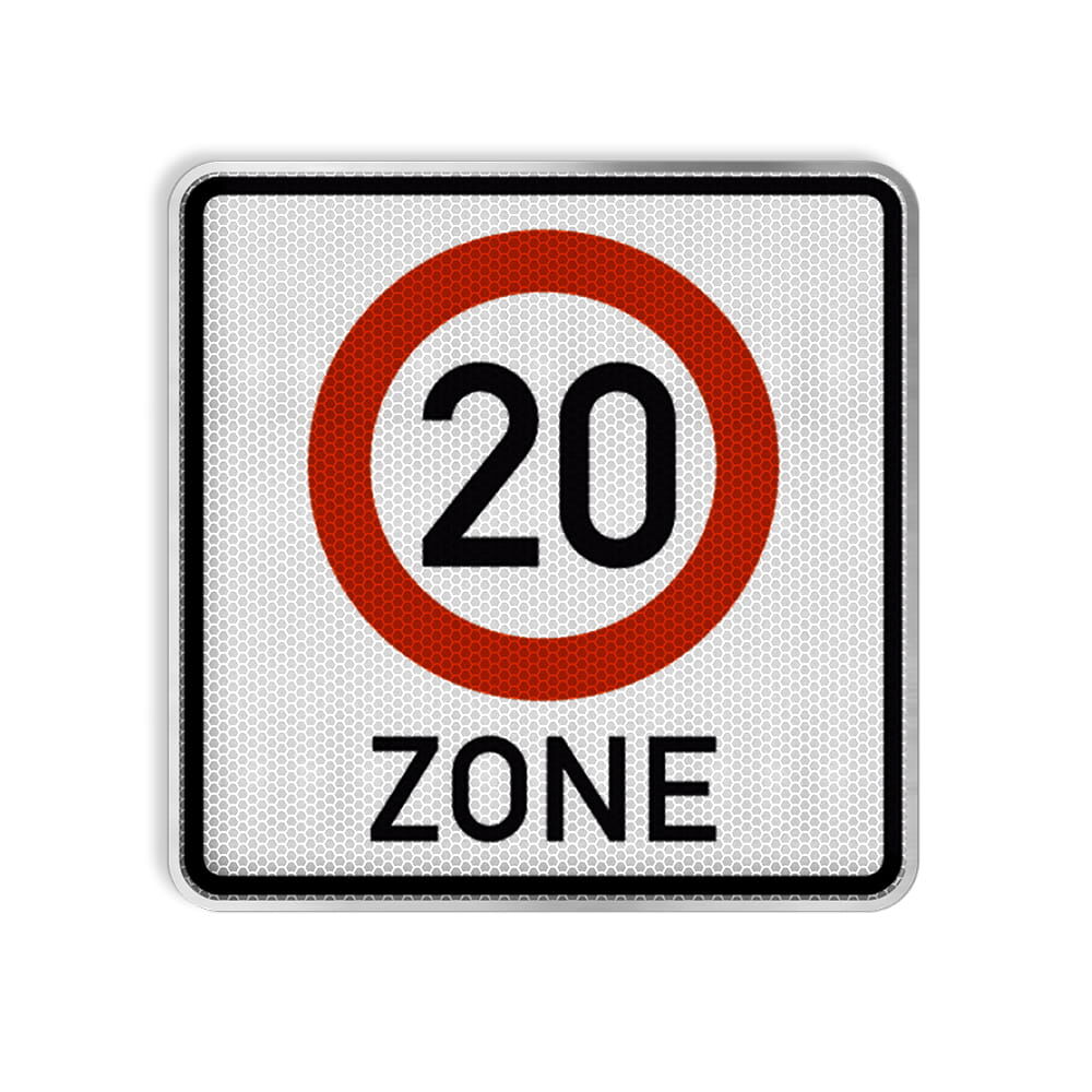 VZ 274.1-20 Beginn einer Tempo 20-Zone