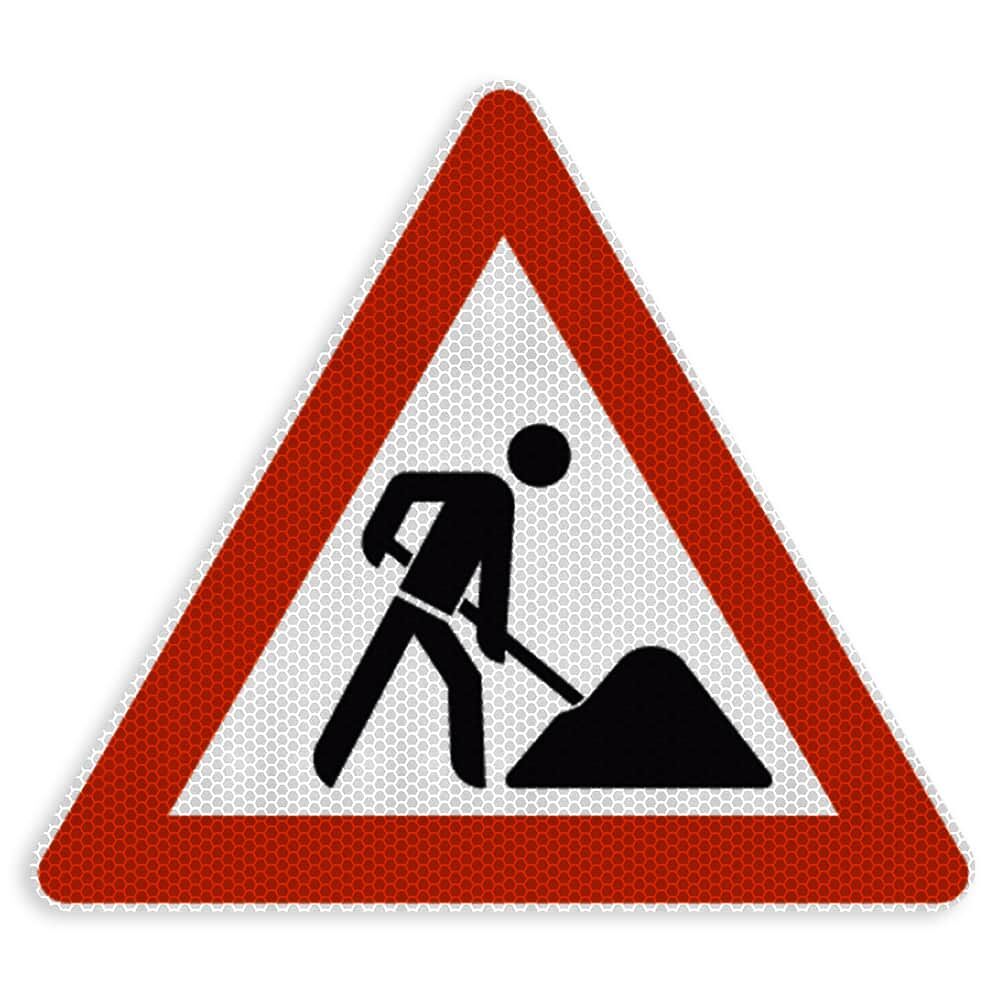 Sign Face VZ 123 Arbeitsstelle