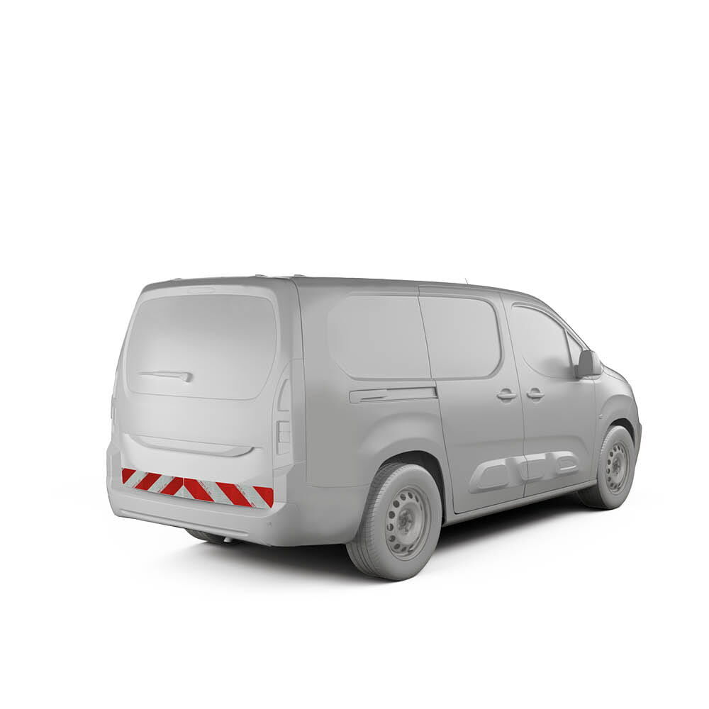 Citroen Berlingo in Variante L1 und Heckklappe mit Heckmarkierung, Baujahr 2024