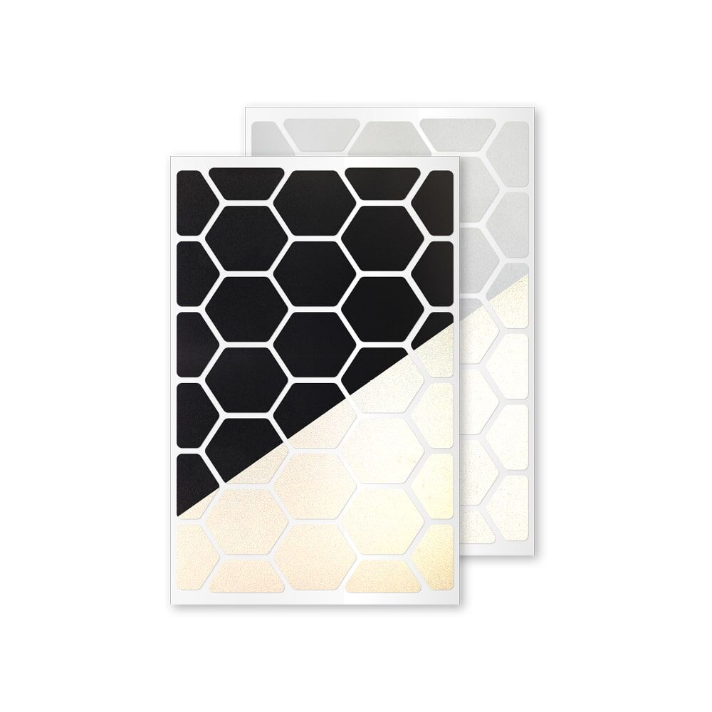 Reflexsticker Light Waben