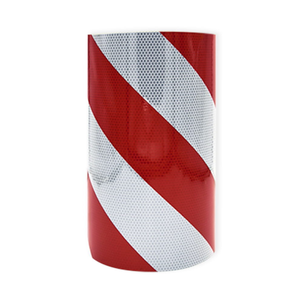 Orafol ORALITE Industrie Warnmarkierung 5831 rot weiß 300 mm linksweisend