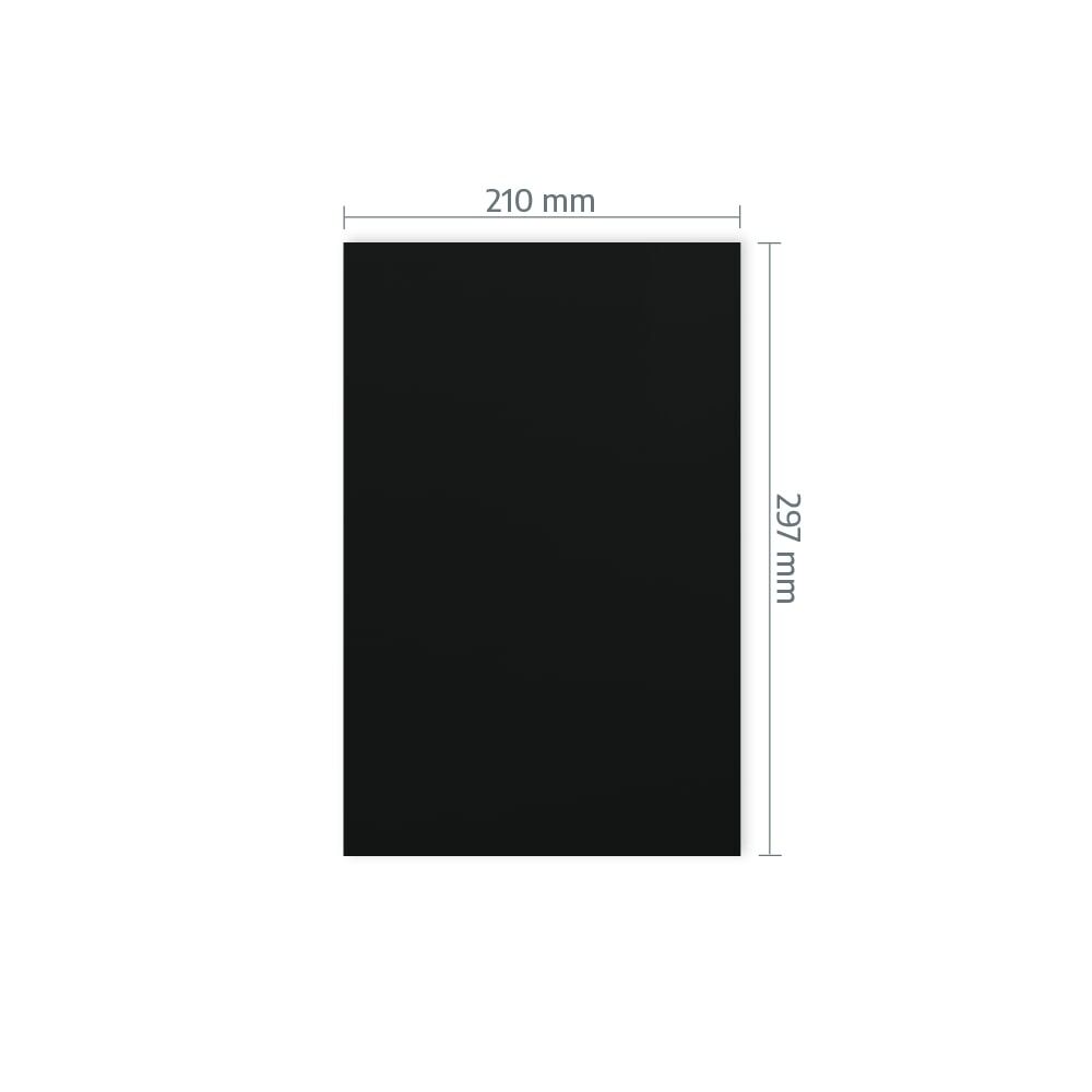 A4-Zuschnitt Orafol 5710 mit Maßangabe 210 × 297 mm
