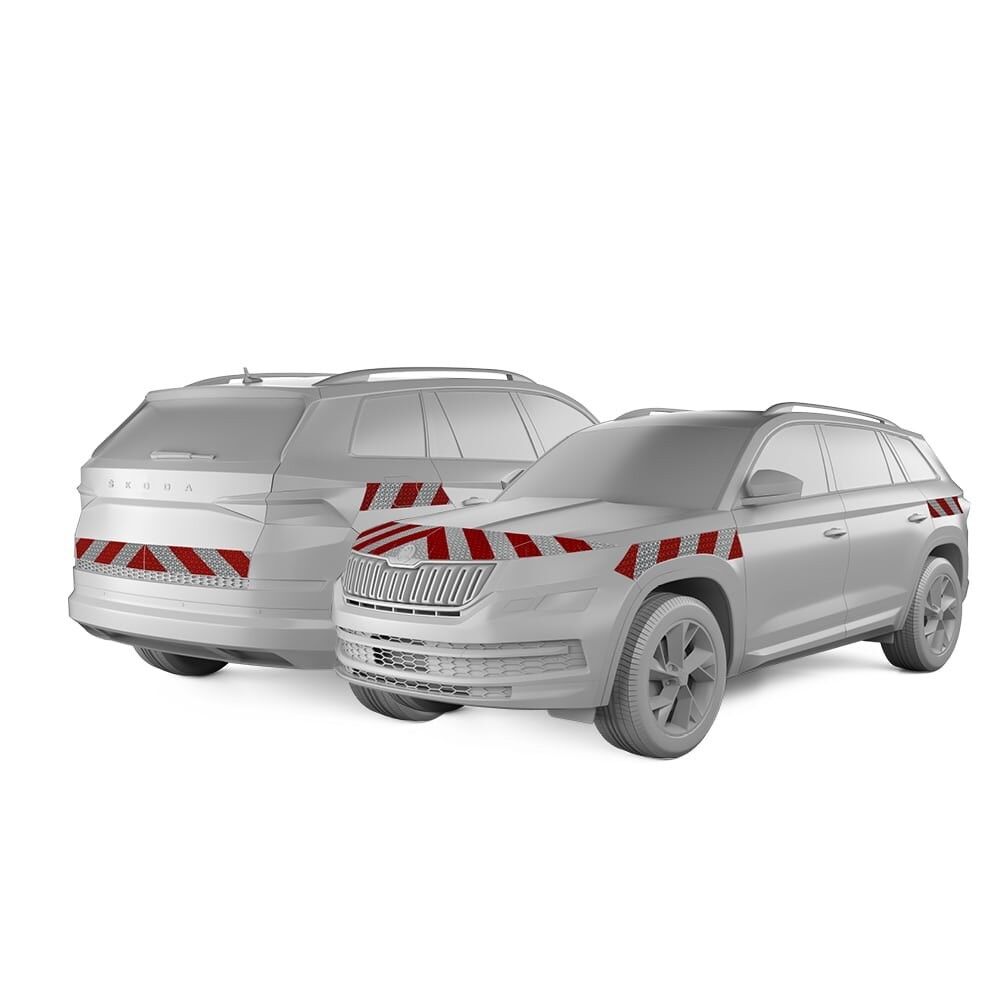 Skoda Kodiaq Warnmarkierung 2017 - 2023