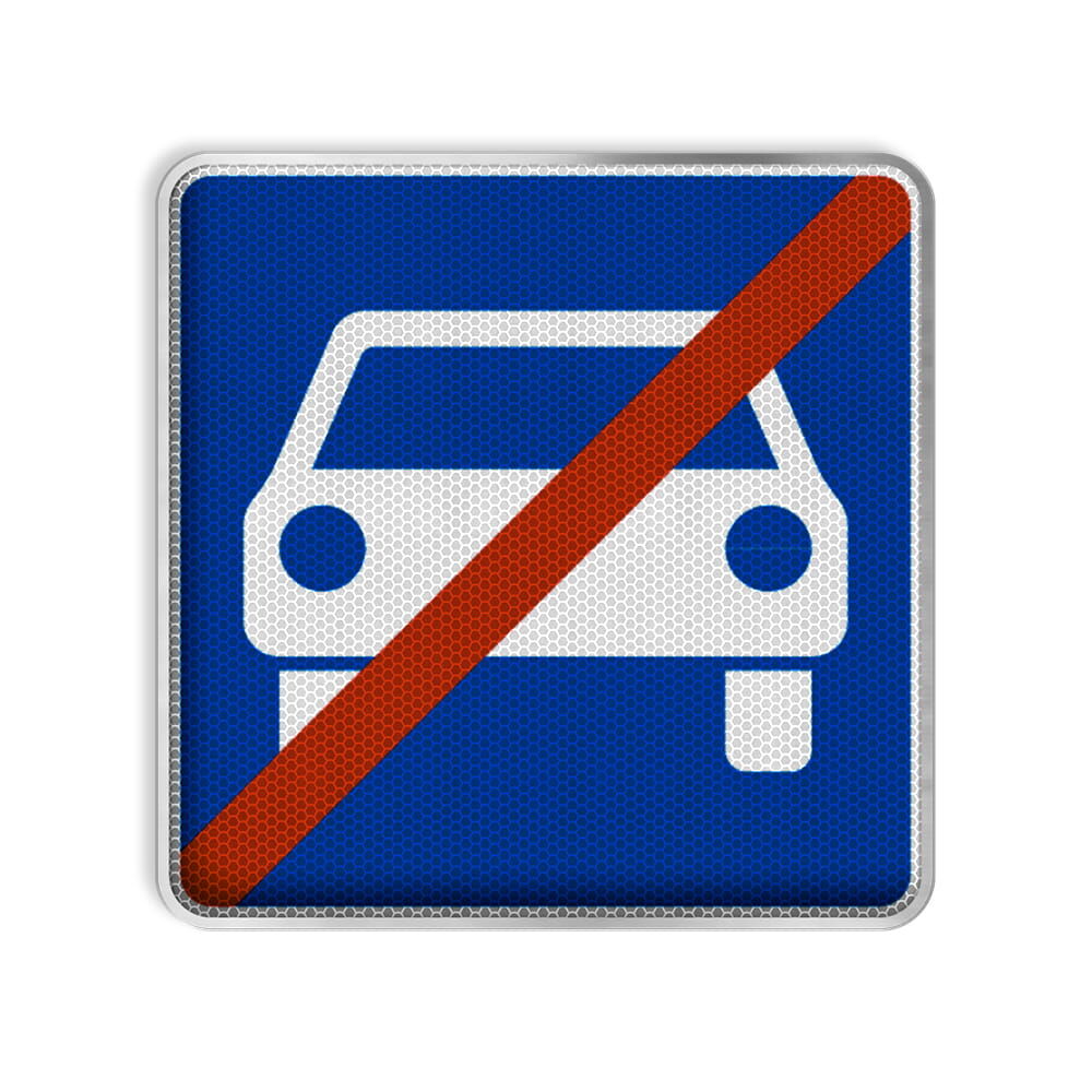 VZ 331.2 Ende der Kraftfahrstraße VZ 331.2 Ende der Kraftfahrstraße