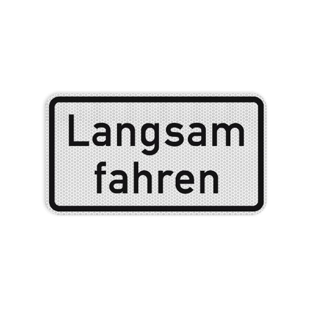 VZ 2102 Langsam fahren