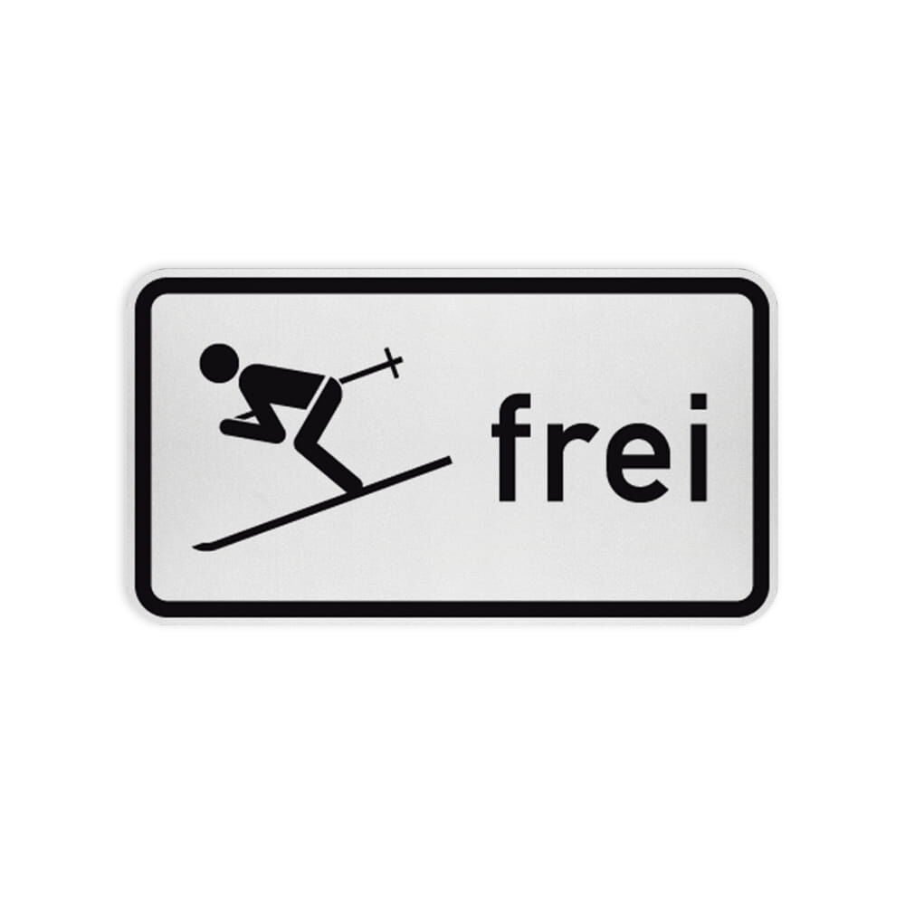 VZ 1020-14 Wintersport frei VZ 1020-14 Wintersport frei